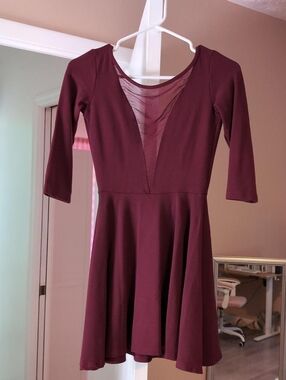 Vintage American Apparel Fit And Flare Dress